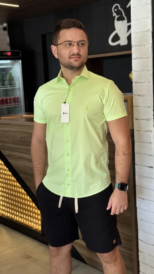 CAMISA MC TRICOLINE