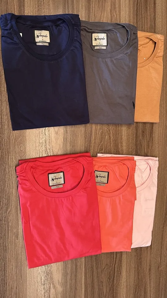 CAMISETA PREMIUM JPK PLUS SIZE GOLA REDONDA